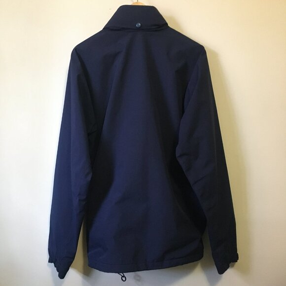 Vintage Canadian Banff Designs Gore-Tex Navy Classic Windbreaker Hooded Coat - Picture 2 of 16